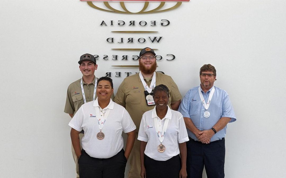 Four Rowan-Cabarrus Community College Students Win 奖 at National SkillsUSA Competition